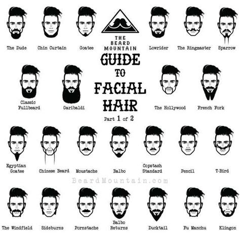 100 facial hair styles