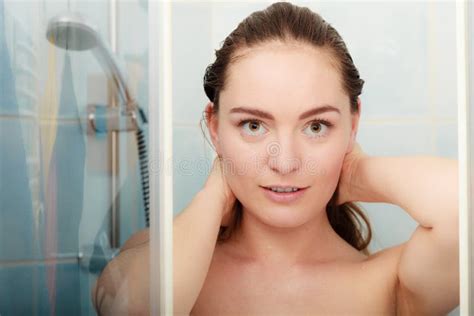 Voyeur woman in the shower video