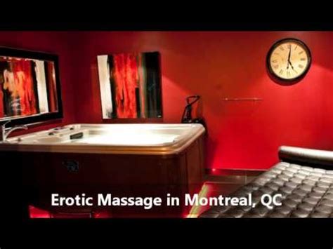 Erotic massage Montreal Ouest