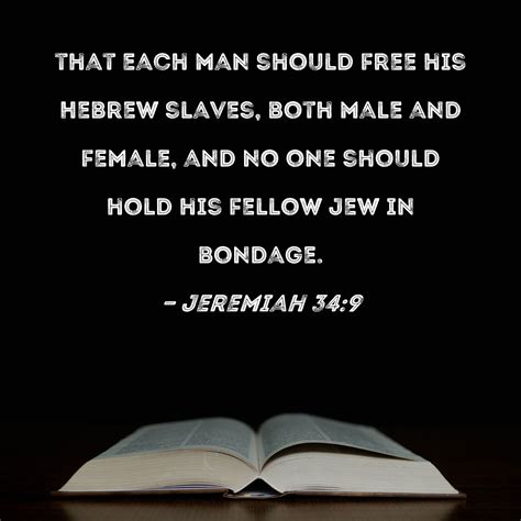 Hebrews bondage 